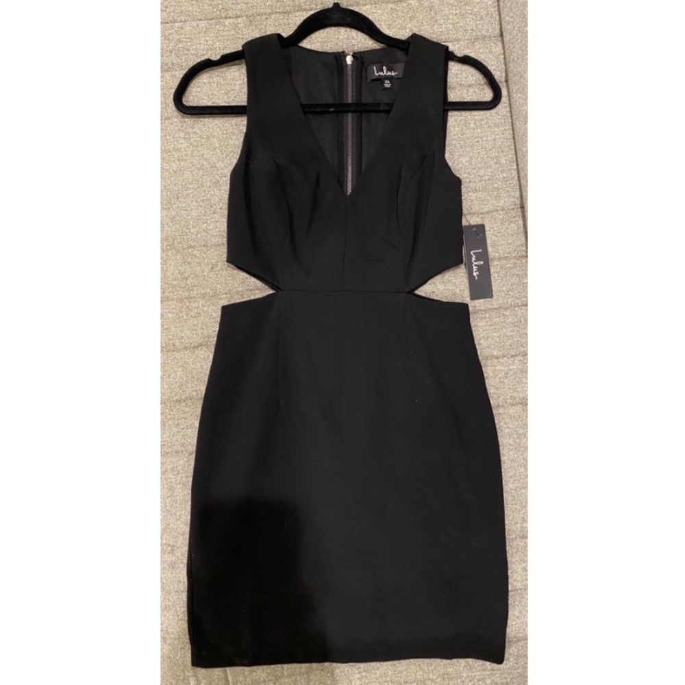 Lulus Sleeveless Mini Black Dress Size XS NWT